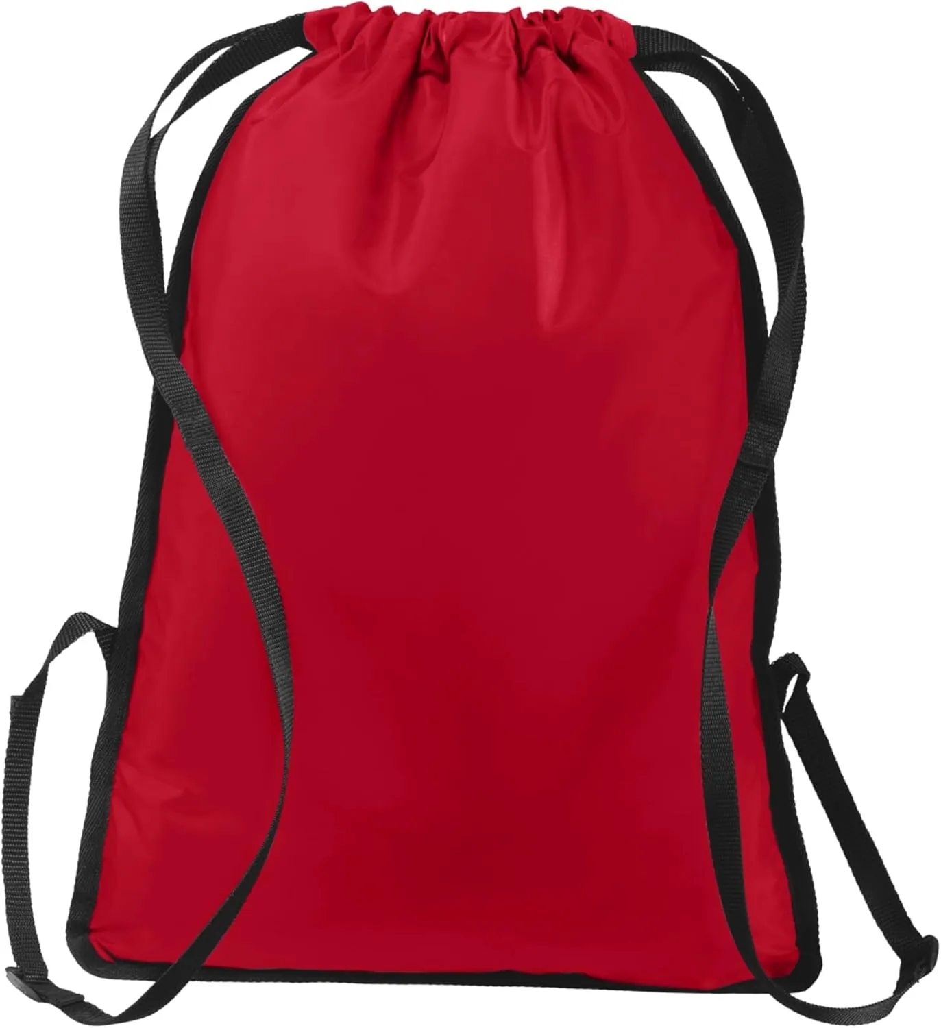 Port Authority Zip-It Cinch Pack. BG616, True Red/ Black, OSFA