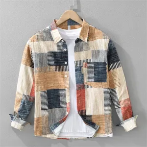 Prescott Tailors Patchwork Design Shirt