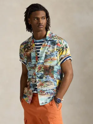 PRINT CAMP SHIRT Mønster