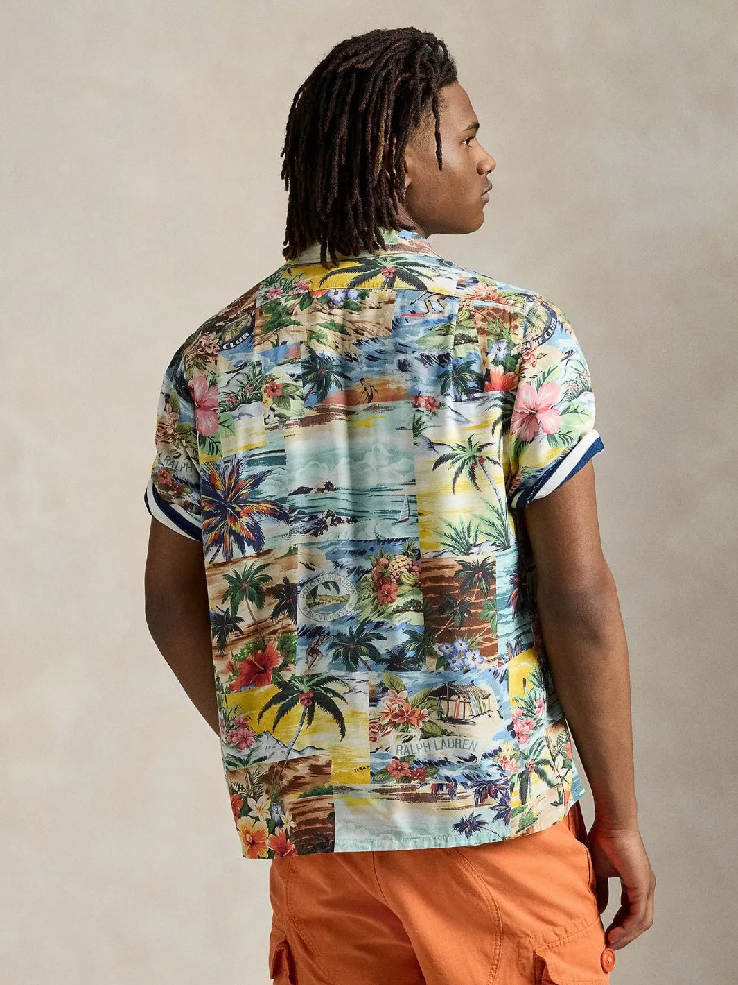 PRINT CAMP SHIRT Mønster