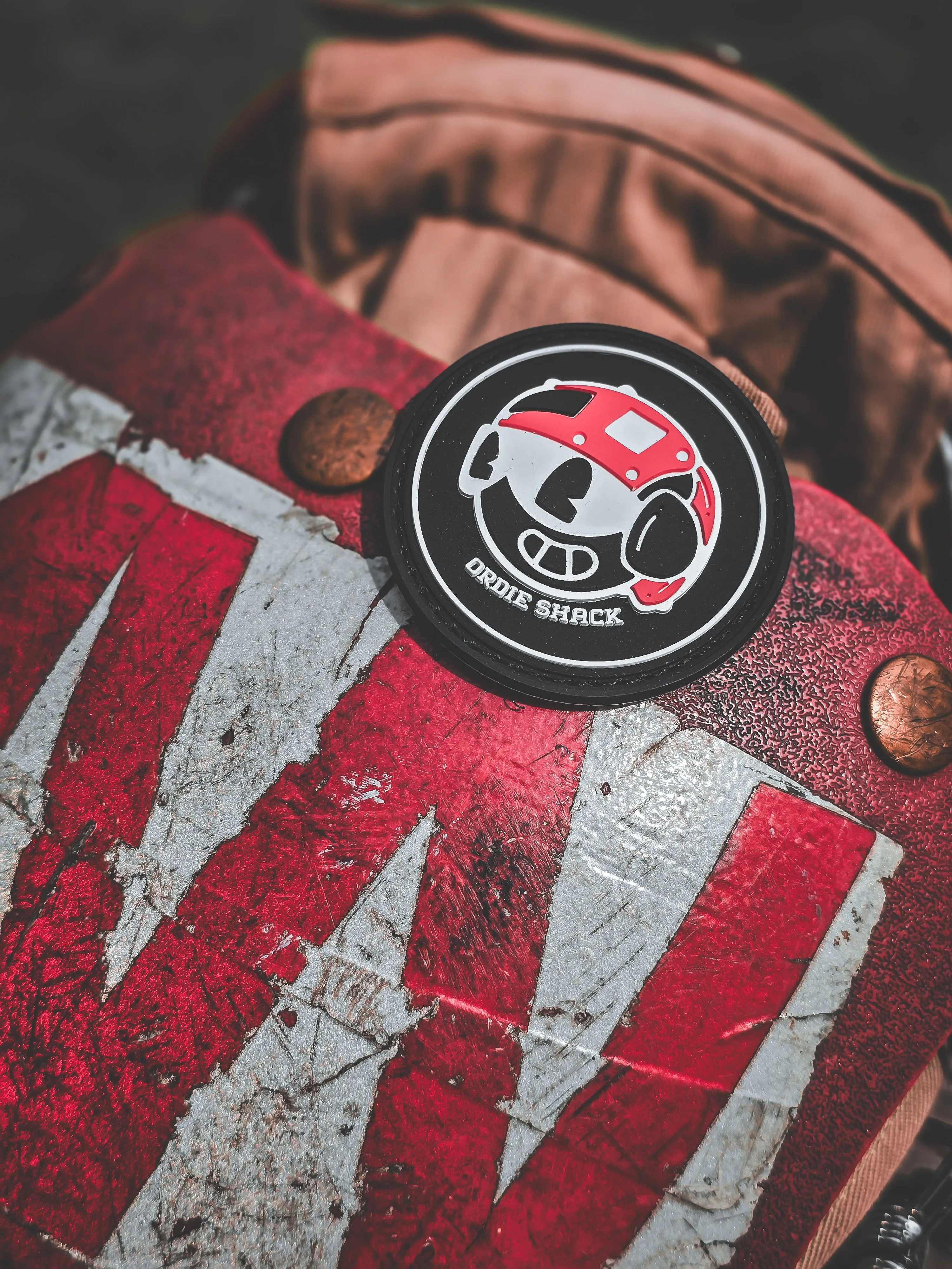 PVC Velcro Hook Patch - Oswald the Ordie