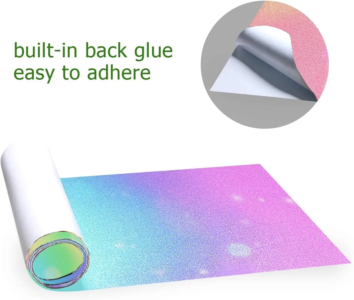 Rainbow Color Tie Dye Swirl Skateboard Grip Tape Anti Slip Longboard Scooter Griptape Sand Paper Sheet Sticker 9" x 33"