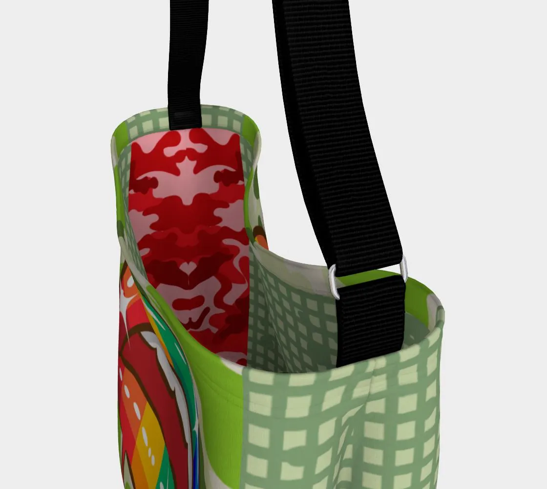 Rainbow Kiss Neoprene Tote