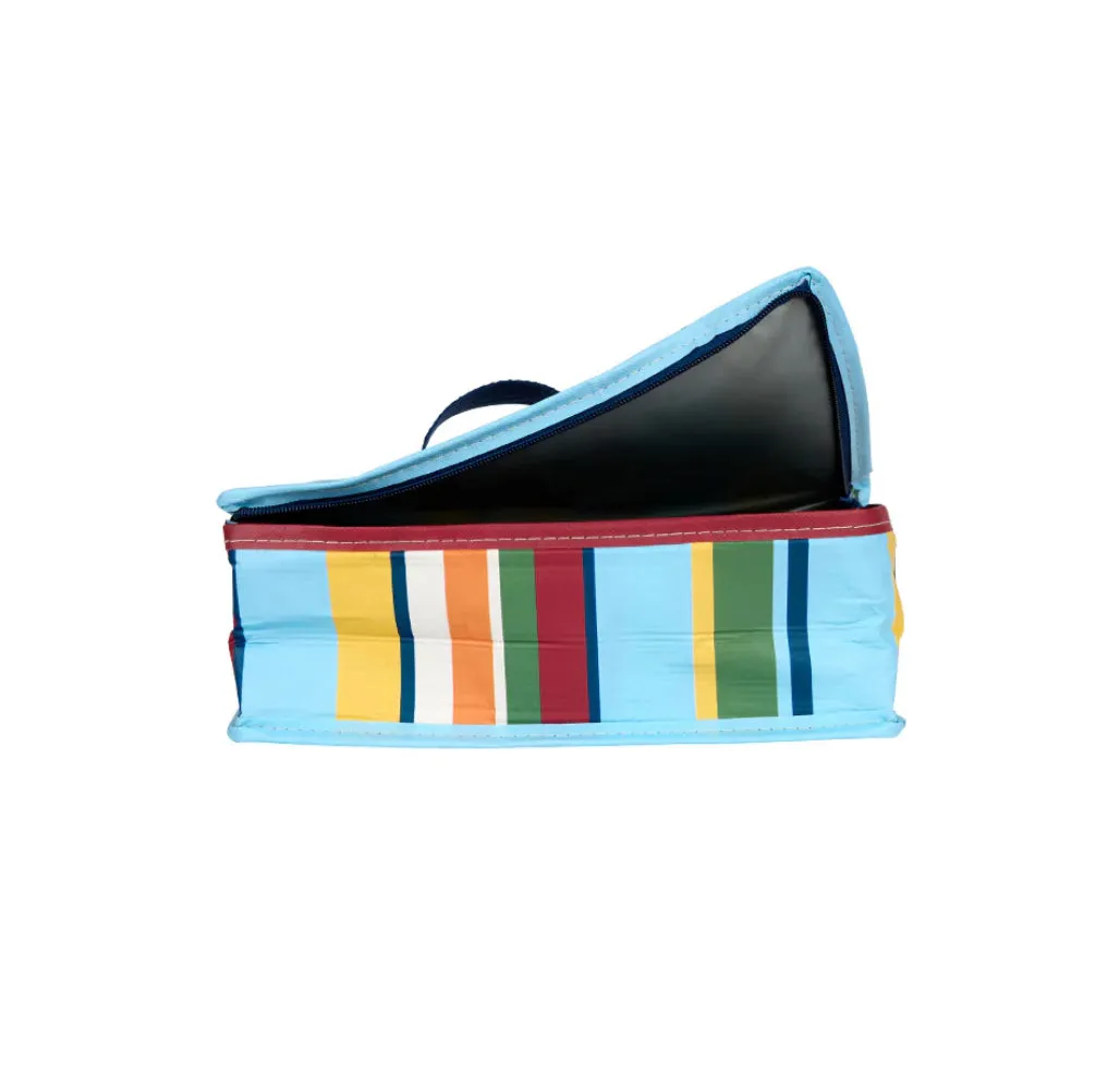 Retro Stripe Takeaway Bag