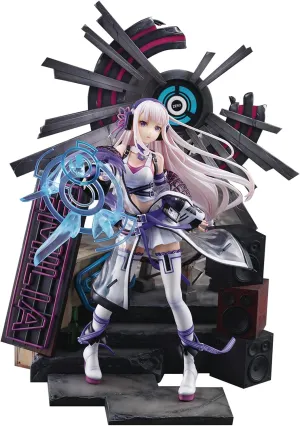 Re:Zero -Starting Life in Another World- Emilia (Neon City Ver.) 1:7 Scale PVC Figure