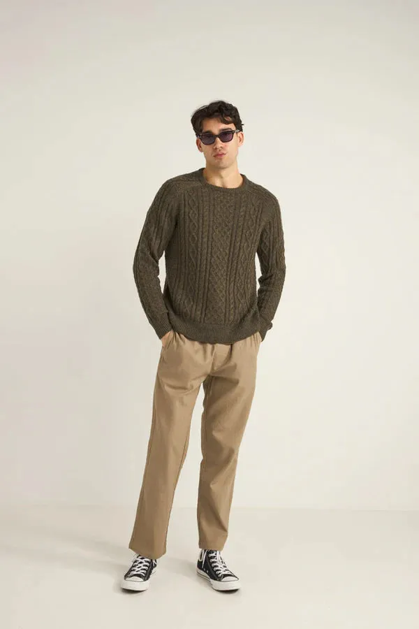 RH MOHAIR FISHERMANS KNIT