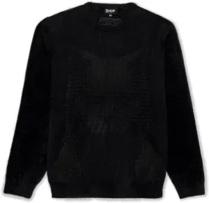 RIPNDIP Internal Mohair Sweater – Cozy Knitwear Featuring Lord Nerm Black