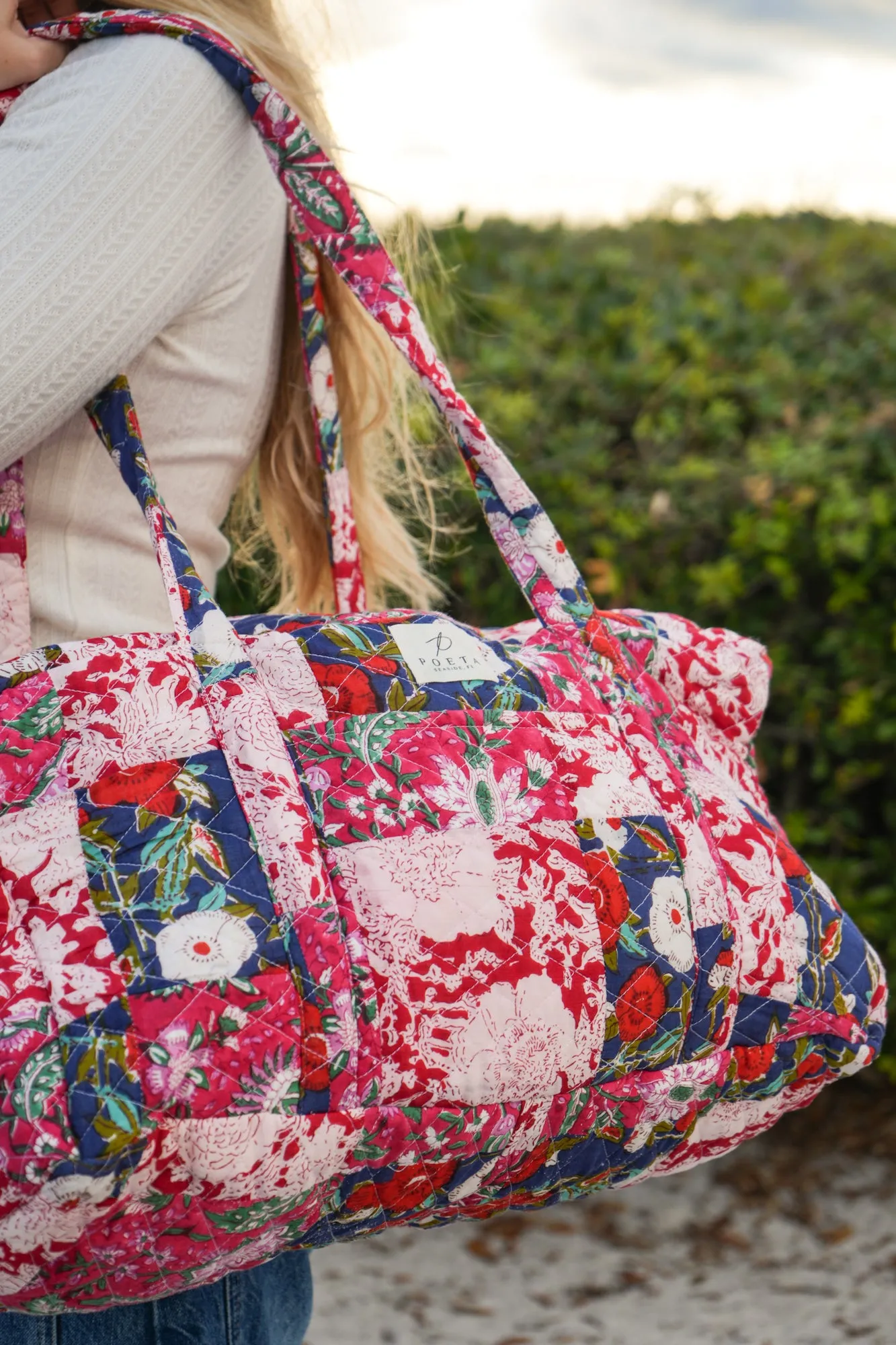 Roma Patchwork Duffle Bag