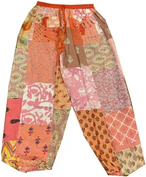 SAHIBA Handicraft India® Harem Pants for Women Patchwork Yoga Boho Palazzo Maternity PJ Clothing