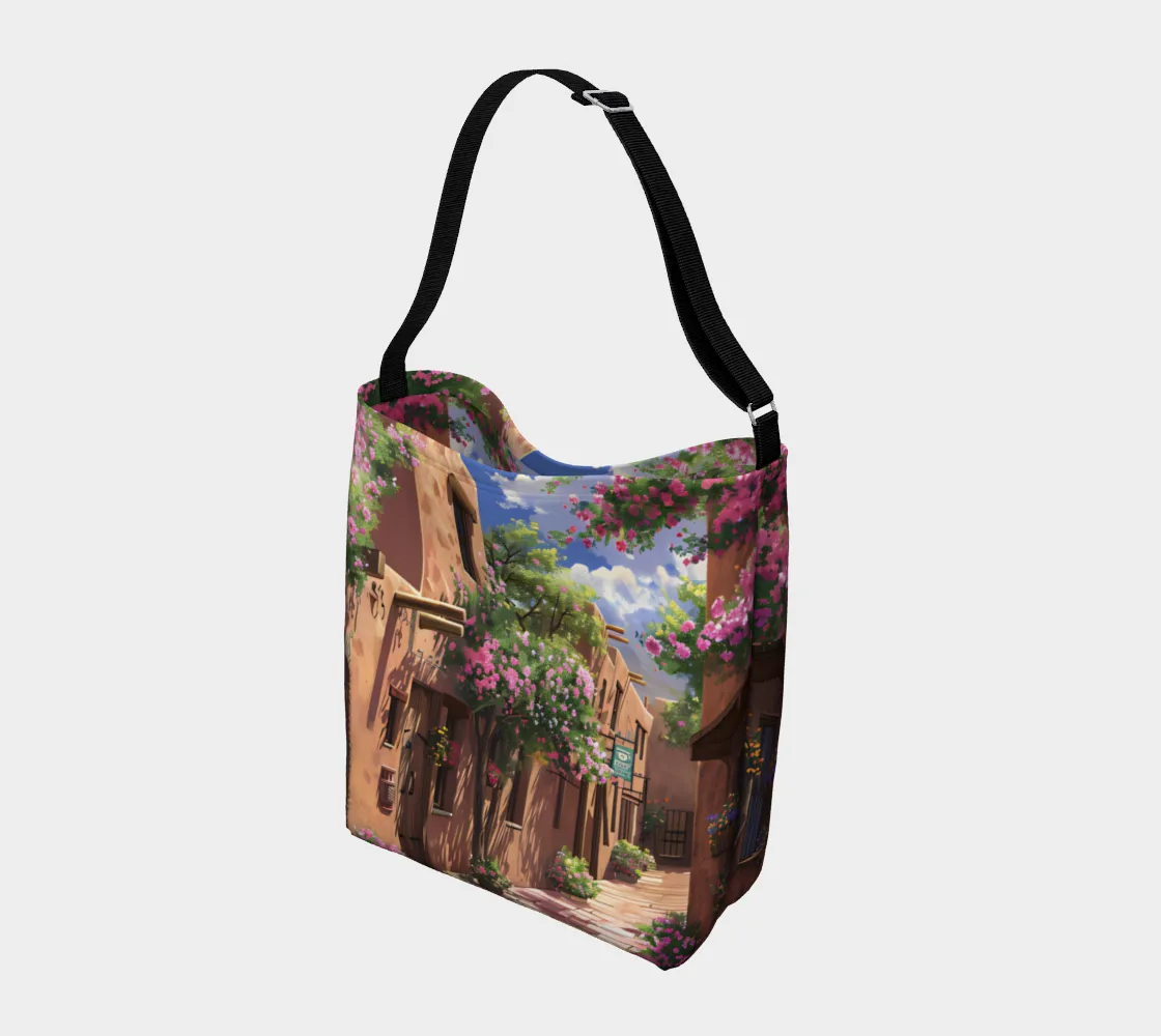 Santa Fe Street Day Tote Bag
