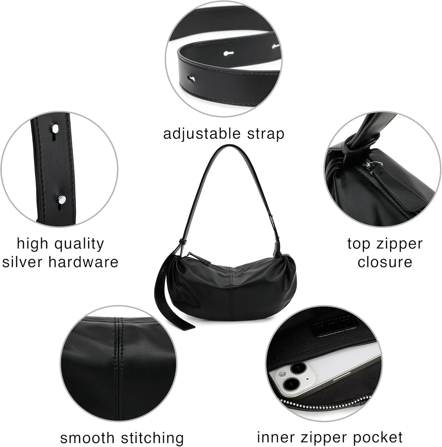 Scarleton Purses for Women, Crossbody Bags for Women, Lightweight with 2 Straps Shoulder Bag for Casual & Party, H2088