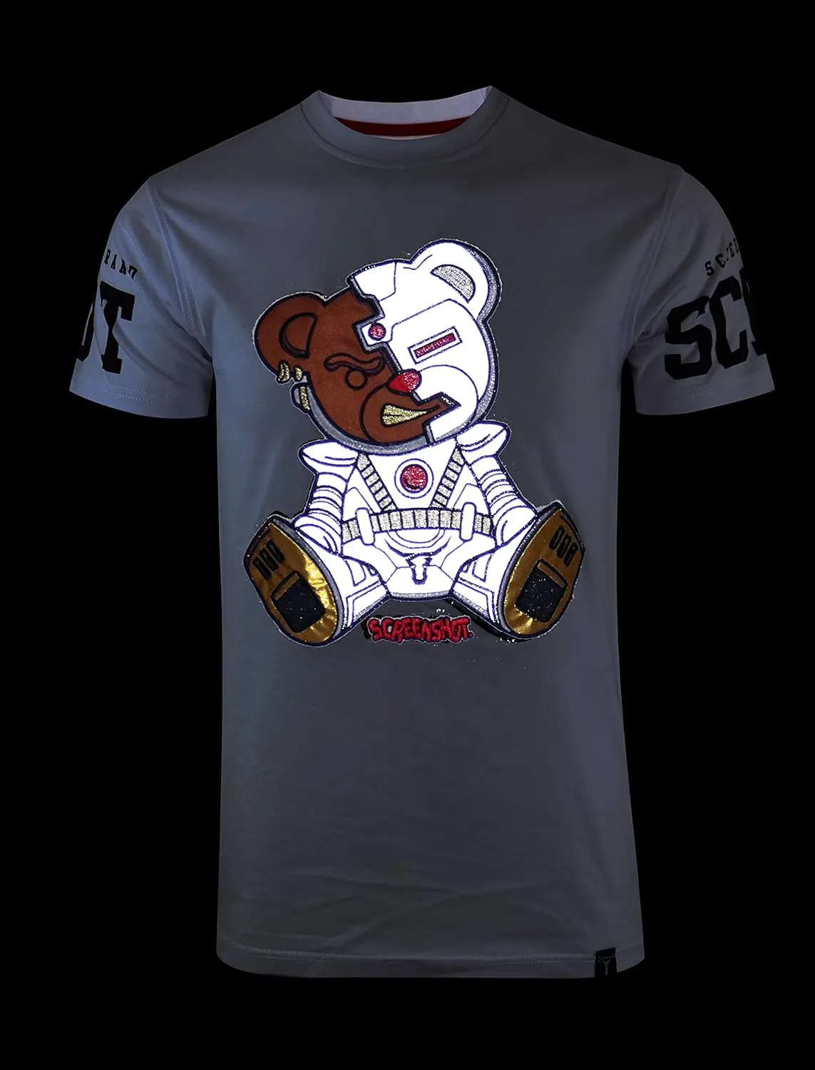 SCREENSHOT-Premium TECH TEE NYC Streetwear Urban Patch Embroidery High Density Gel Print T-Shirt