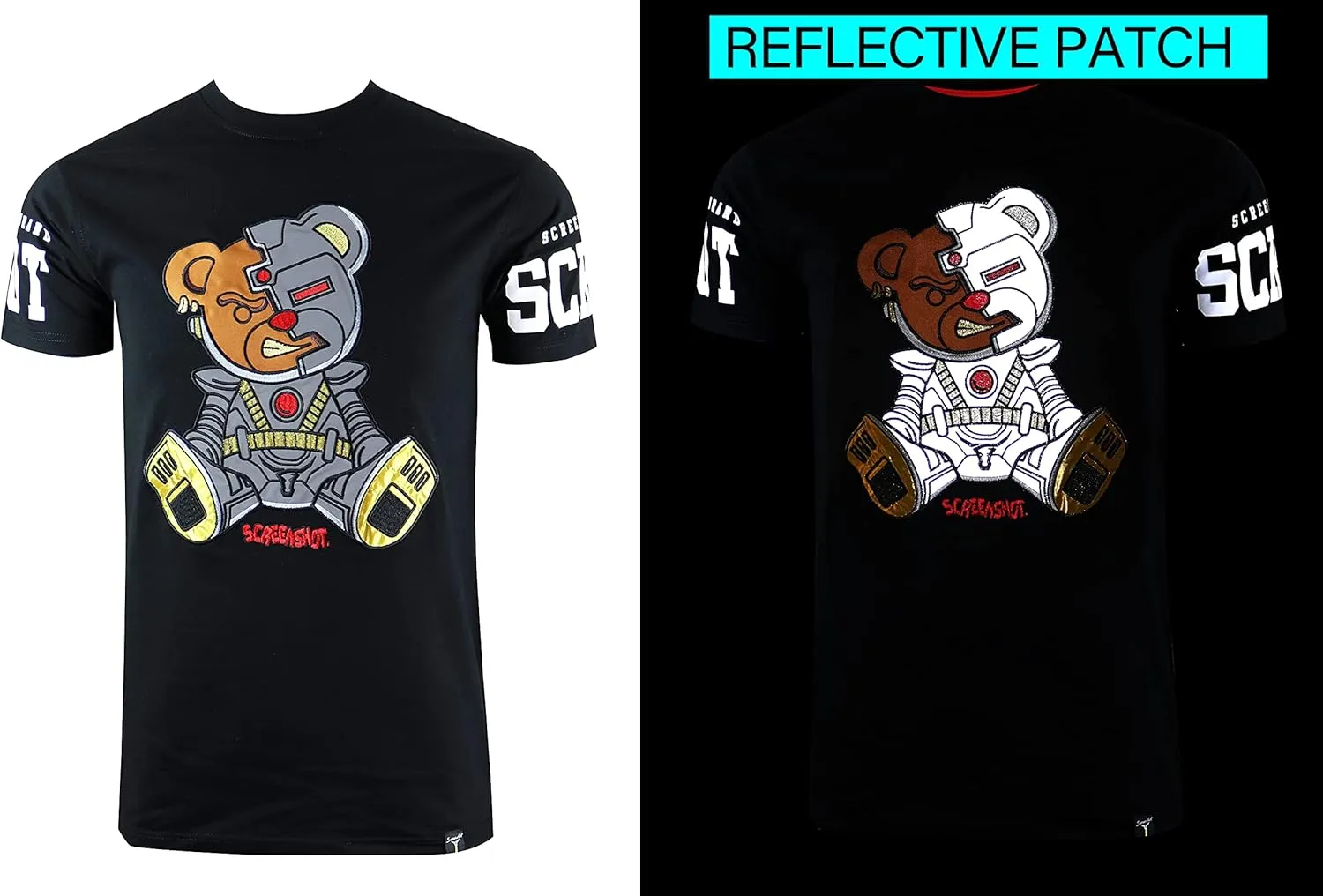 SCREENSHOT-Premium TECH TEE NYC Streetwear Urban Patch Embroidery High Density Gel Print T-Shirt