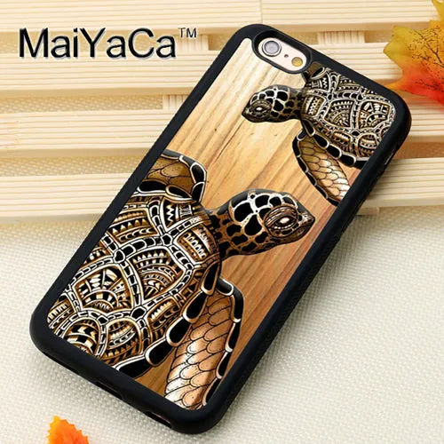 Sea Turtle Colorful Tie Dye  iPhone Case