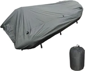 Seamax Inflatable Boat Cover, D Series for Beam Range 5.8' to 6.4' (FEET), 5 Sizes fits Length 12.2' to 16.5' (FEET)
