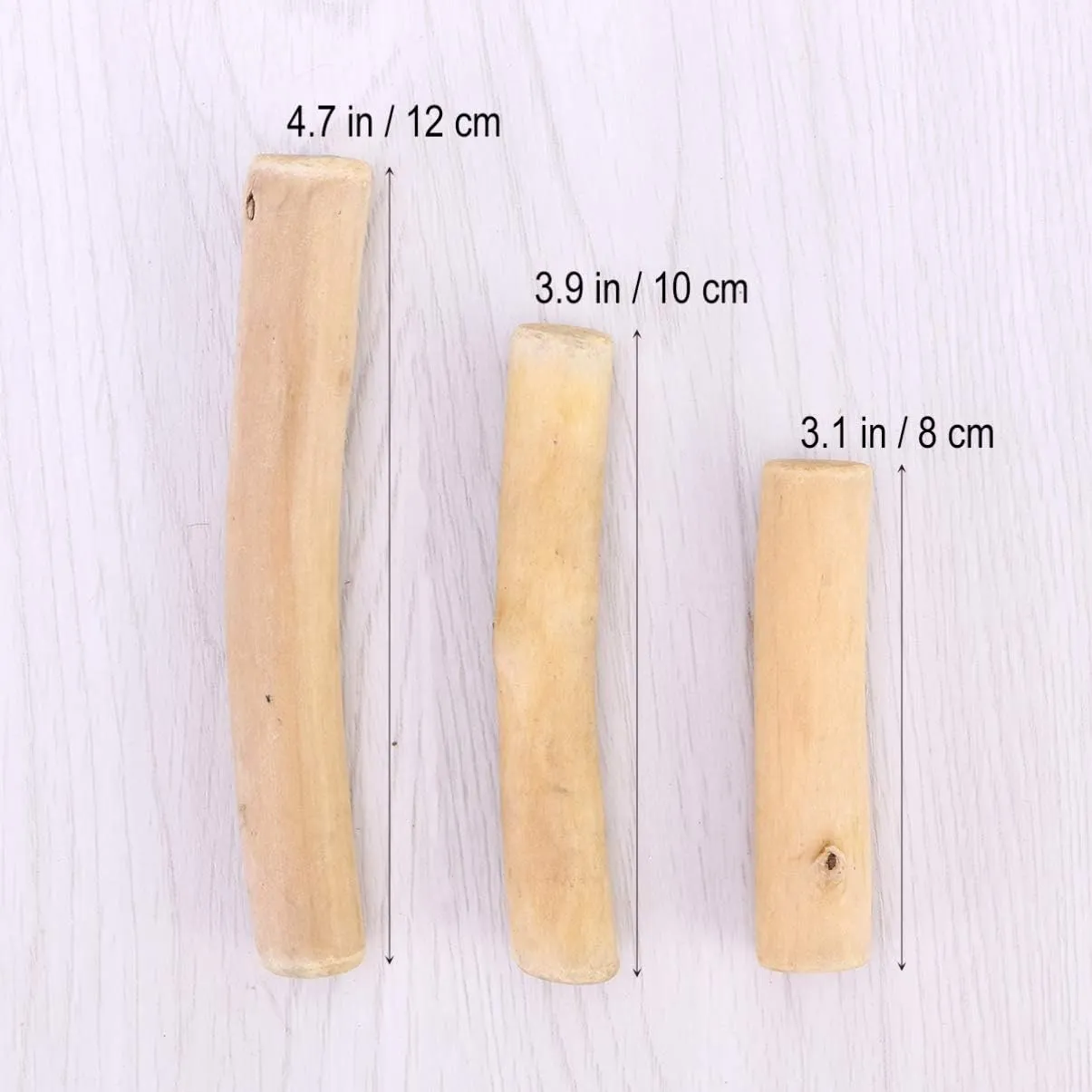 Sewroro Natural Driftwood Log - Rustic DIY Craft & Aquarium Decor
