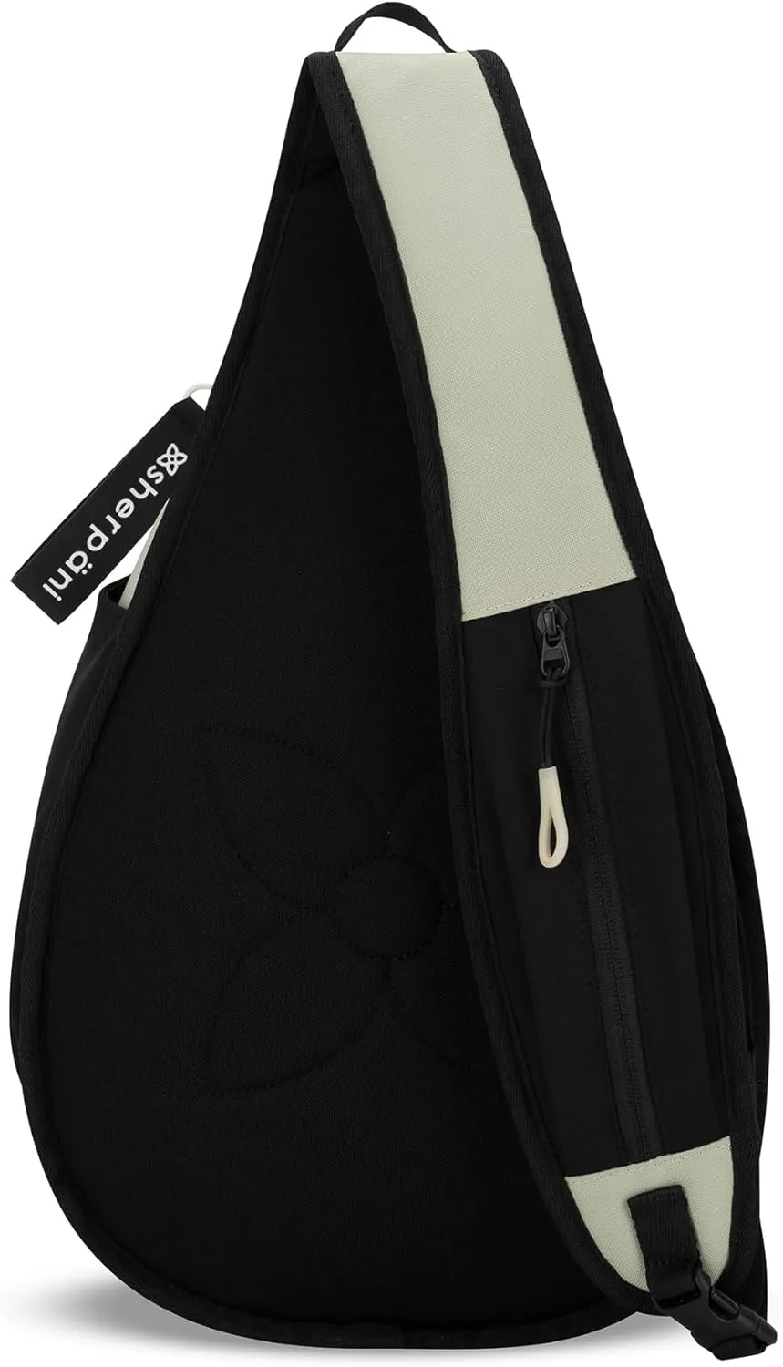 Sherpani Esprit, Nylon Sling Bag, Shoulder Sling Bag, Crossbody Sling Backpack for Women, Fits 10 inch Tablet, RFID Protection (Elmwood)