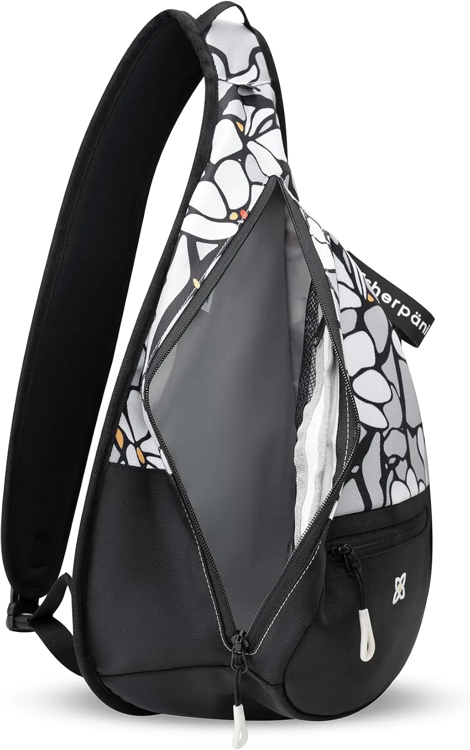 Sherpani Esprit, Sling Backpack, 10L Travel Bag, Women Shoulder Sling Purse, Crossbody Backpack, Sling Pack, Travel Gifts for Mothers Day 2025, RFID Protection, Fits 10 Inch Tablet (Magnolia)