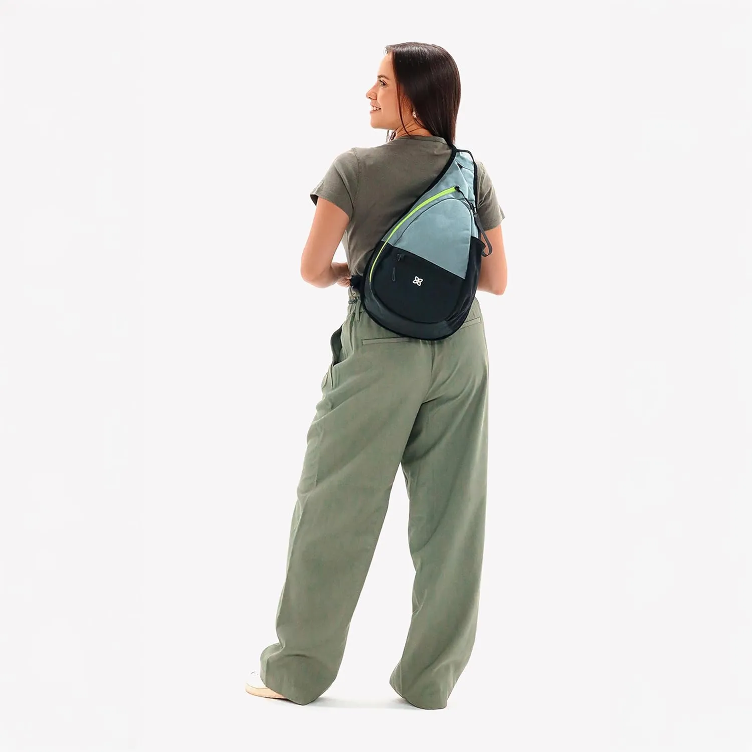 Sherpani Esprit, Sling Backpack, 10L Travel Bag, Women Shoulder Sling Purse, Crossbody Backpack, Sling Pack, Travel Gifts for Mothers Day 2025, RFID Protection, Fits 10 Inch Tablet (St. Lucia)