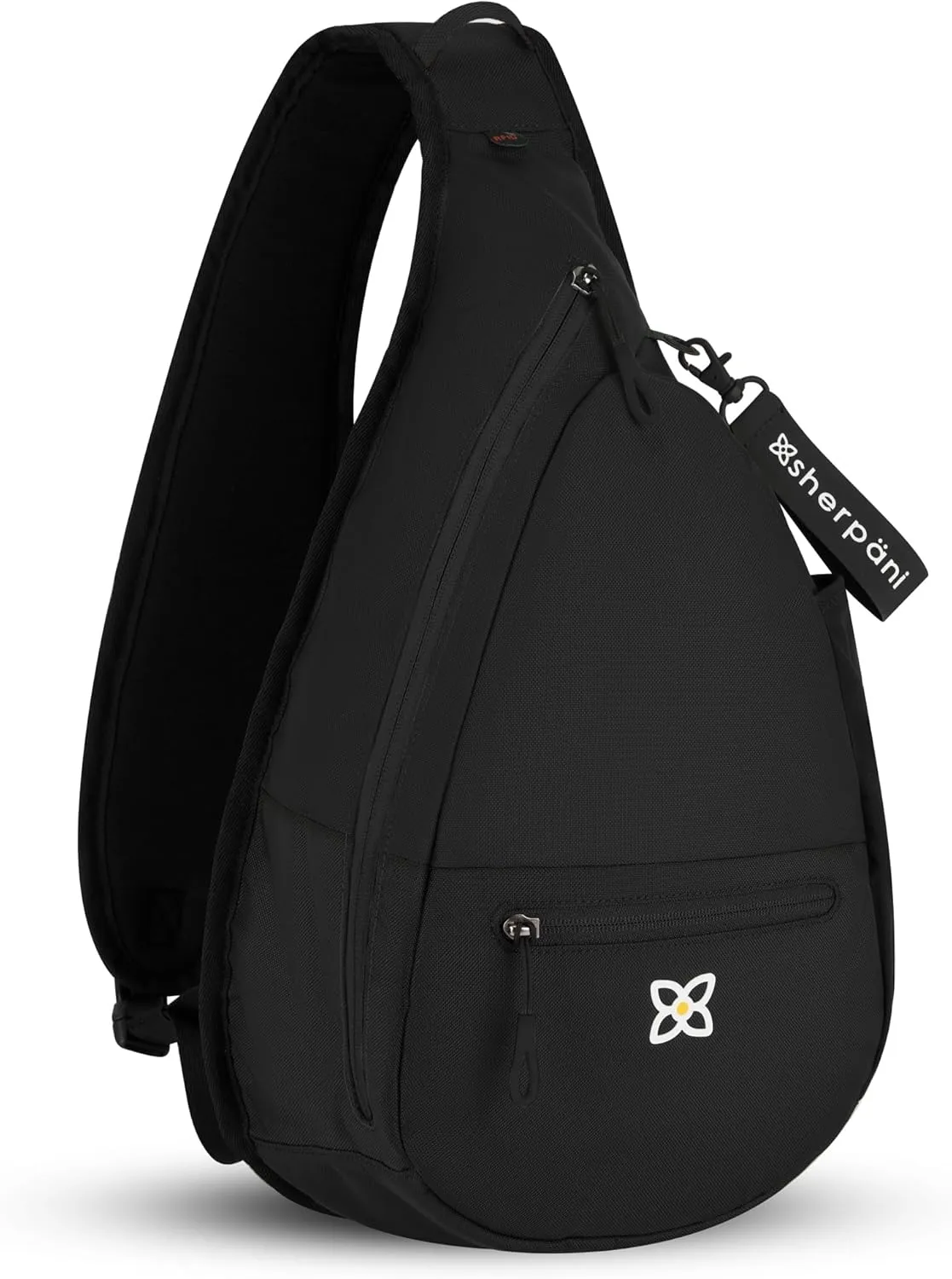 Sherpani Esprit, Sling Backpack, 10L Travel Bag, Women Shoulder Sling Purse, Crossbody Backpack, Travel Gifts, Pickleball Bag, RFID Protection, Fits 10 Inch Tablet (Raven)