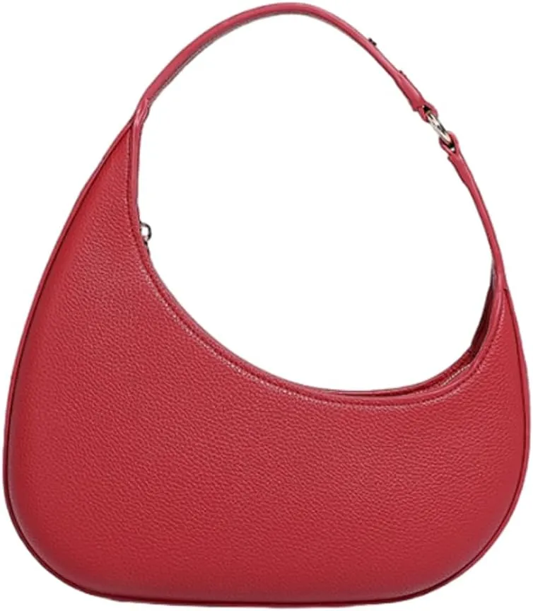 Shoulder Bag For Women Vegan Leather Top-Handle Handbag Purse with Zipper Closure for Women