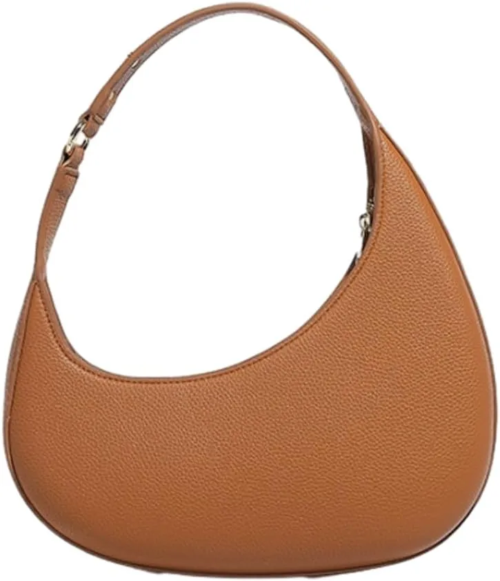 Shoulder Bag For Women Vegan Leather Top-Handle Handbag Purse with Zipper Closure for Women