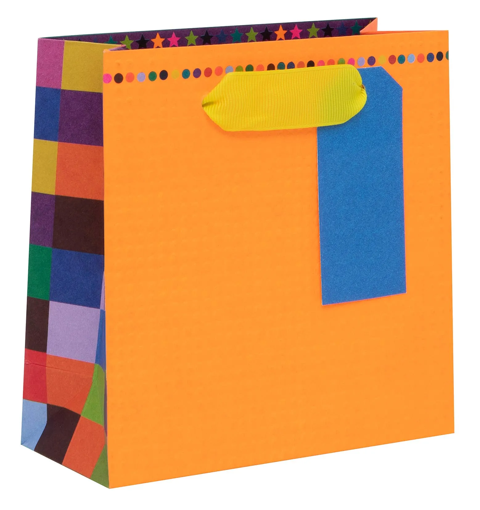 Small Orange Gift Bag