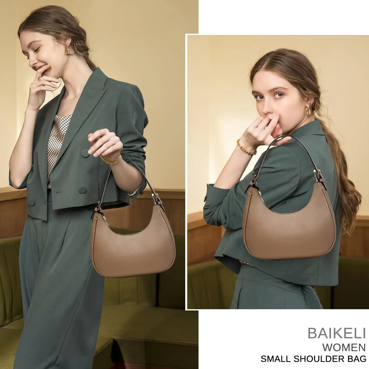 Small Tote Shoulder Bags Purses for Women Retro Classic Crossbody Bags Cute Clutch Purse and Handbag