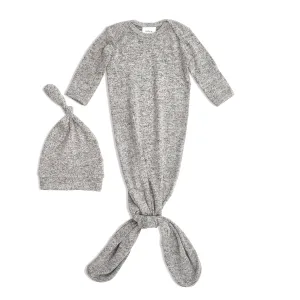 snuggle knit™ newborn gown   hat set