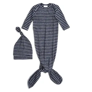 snuggle knit™ newborn gown   hat set