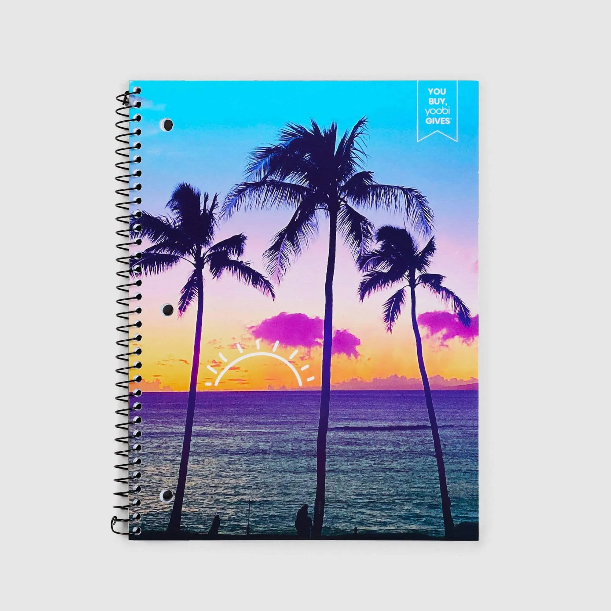 Spiral Notebook, 3 Pack - Summer