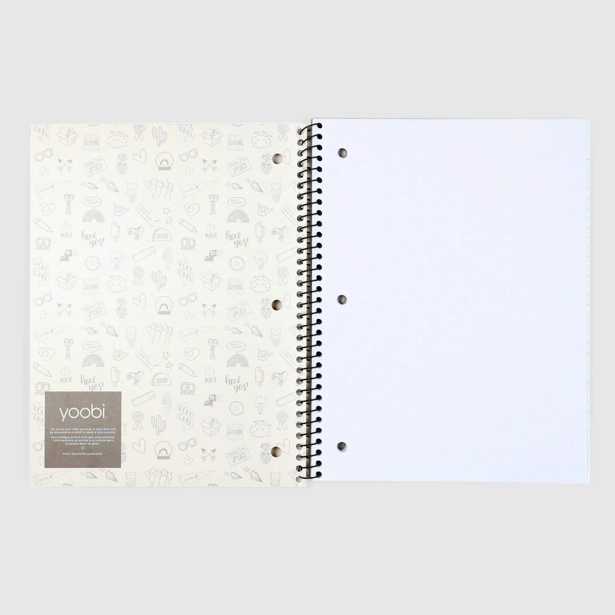 Spiral Notebook, 3 Pack - Summer
