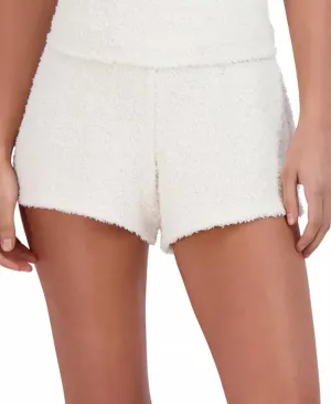 Steve Madden Women's Pull-on Chenille Sleep Shorts