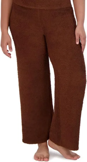Steve Madden Women's Wide-Leg Chenille Sleep Pants