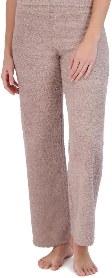 Steve Madden Women's Wide-Leg Chenille Sleep Pants