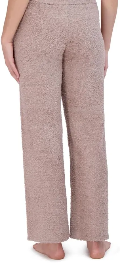 Steve Madden Women's Wide-Leg Chenille Sleep Pants