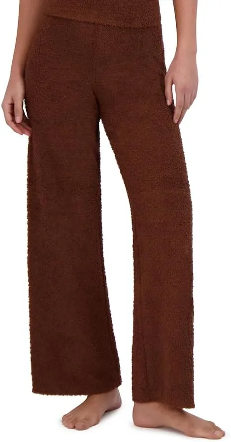 Steve Madden Women's Wide-Leg Chenille Sleep Pants
