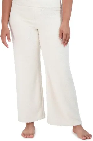 Steve Madden Women's Wide-Leg Chenille Sleep Pants