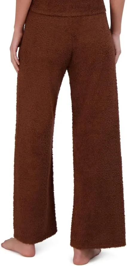 Steve Madden Women's Wide-Leg Chenille Sleep Pants