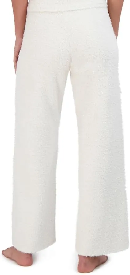 Steve Madden Women's Wide-Leg Chenille Sleep Pants