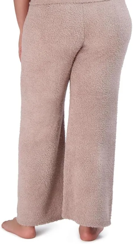 Steve Madden Women's Wide-Leg Chenille Sleep Pants