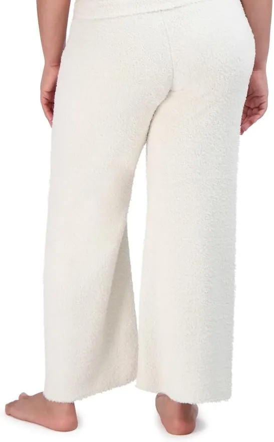 Steve Madden Women's Wide-Leg Chenille Sleep Pants