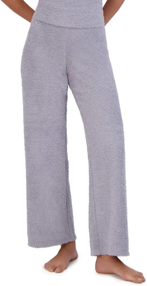 Steve Madden Women's Wide-Leg Chenille Sleep Pants