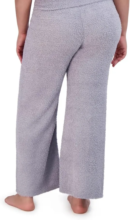 Steve Madden Women's Wide-Leg Chenille Sleep Pants