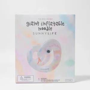 SUNNYLiFE Giant Inflatable Noodel Snake Tie Dye