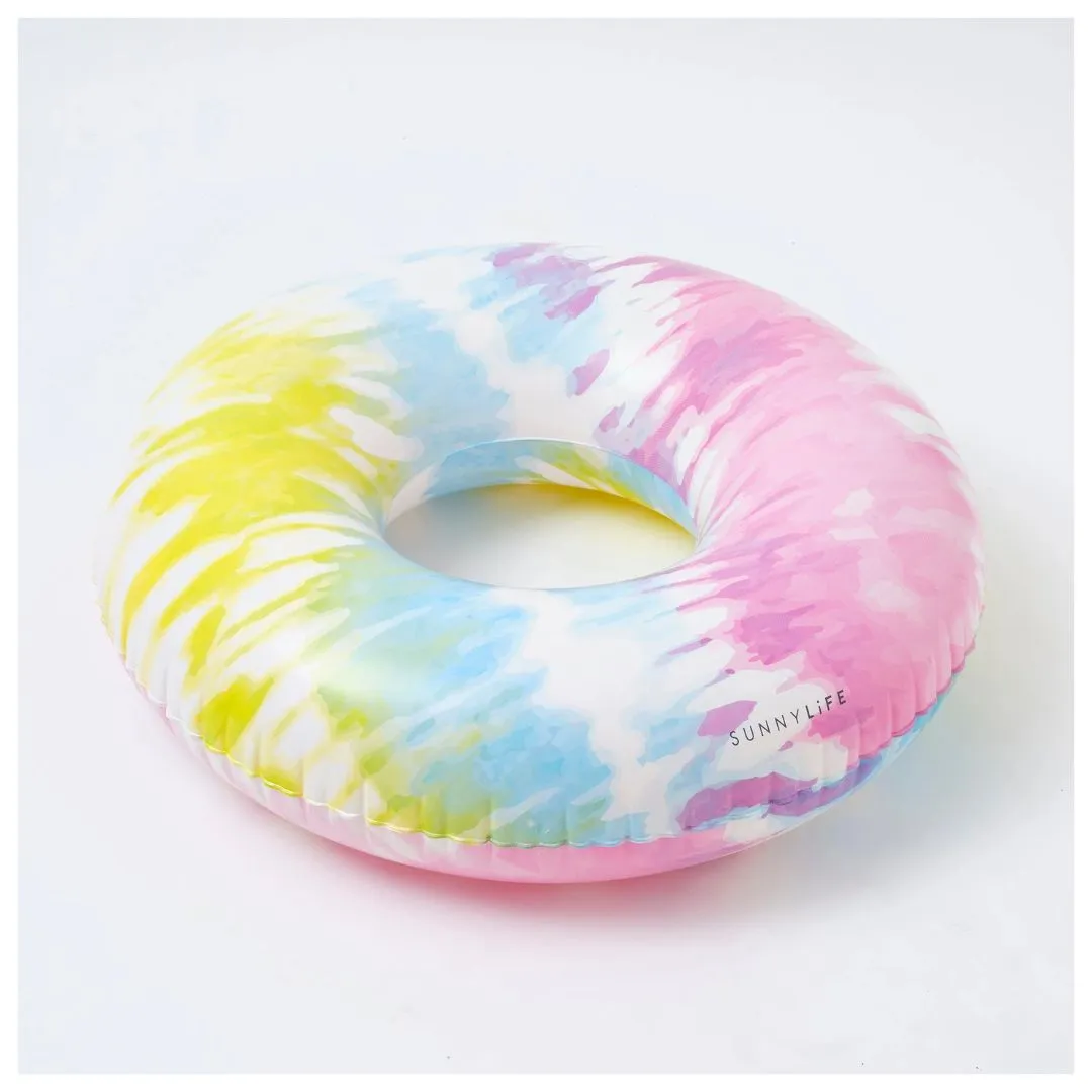 SUNNYLiFE Pool Ring Tie Dye Sorbet
