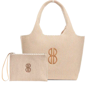 Sutton City Tote - Buckthorn Diamond Monogram - Large