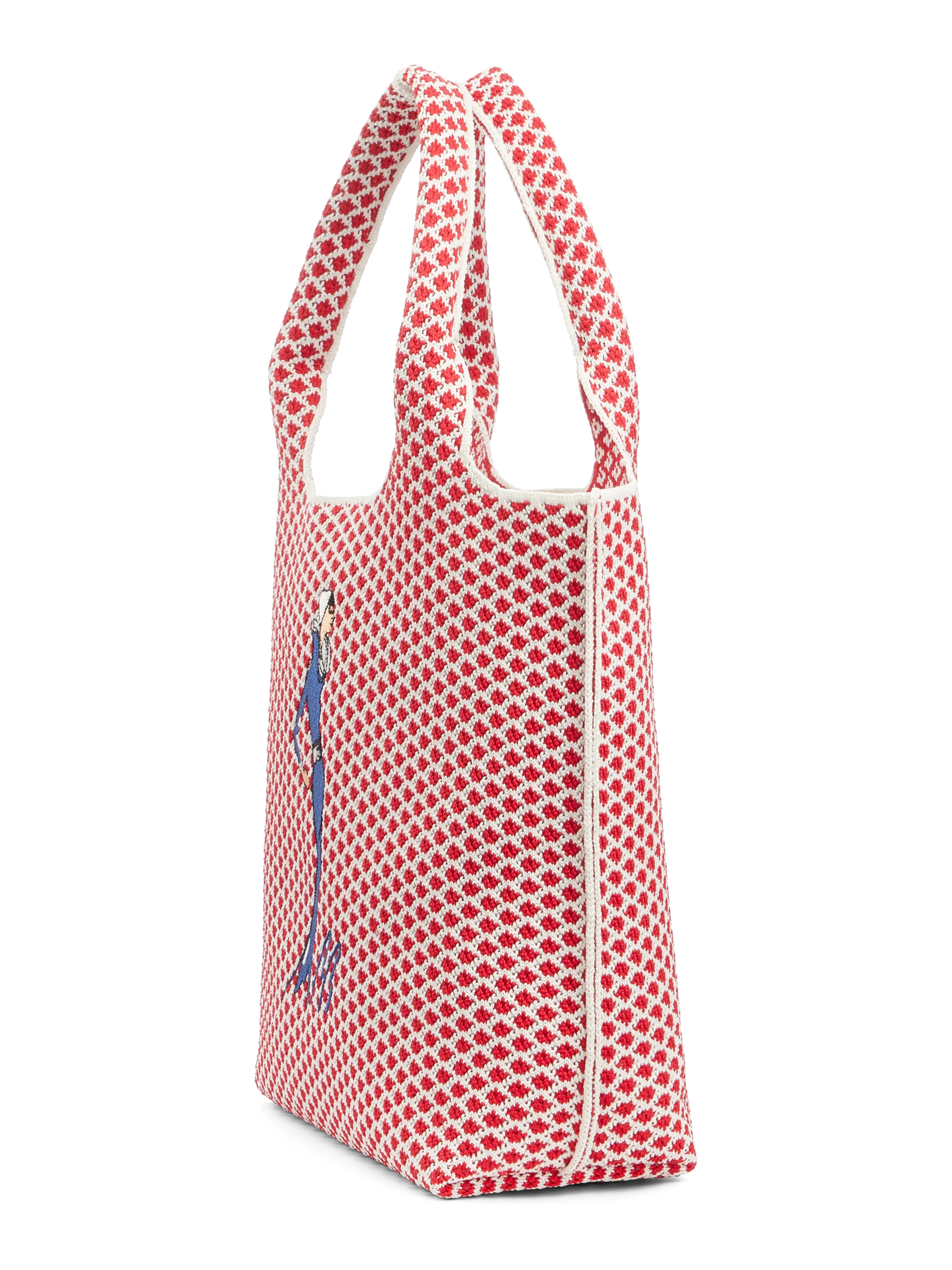 Sutton City Tote - Red Diamond - Small