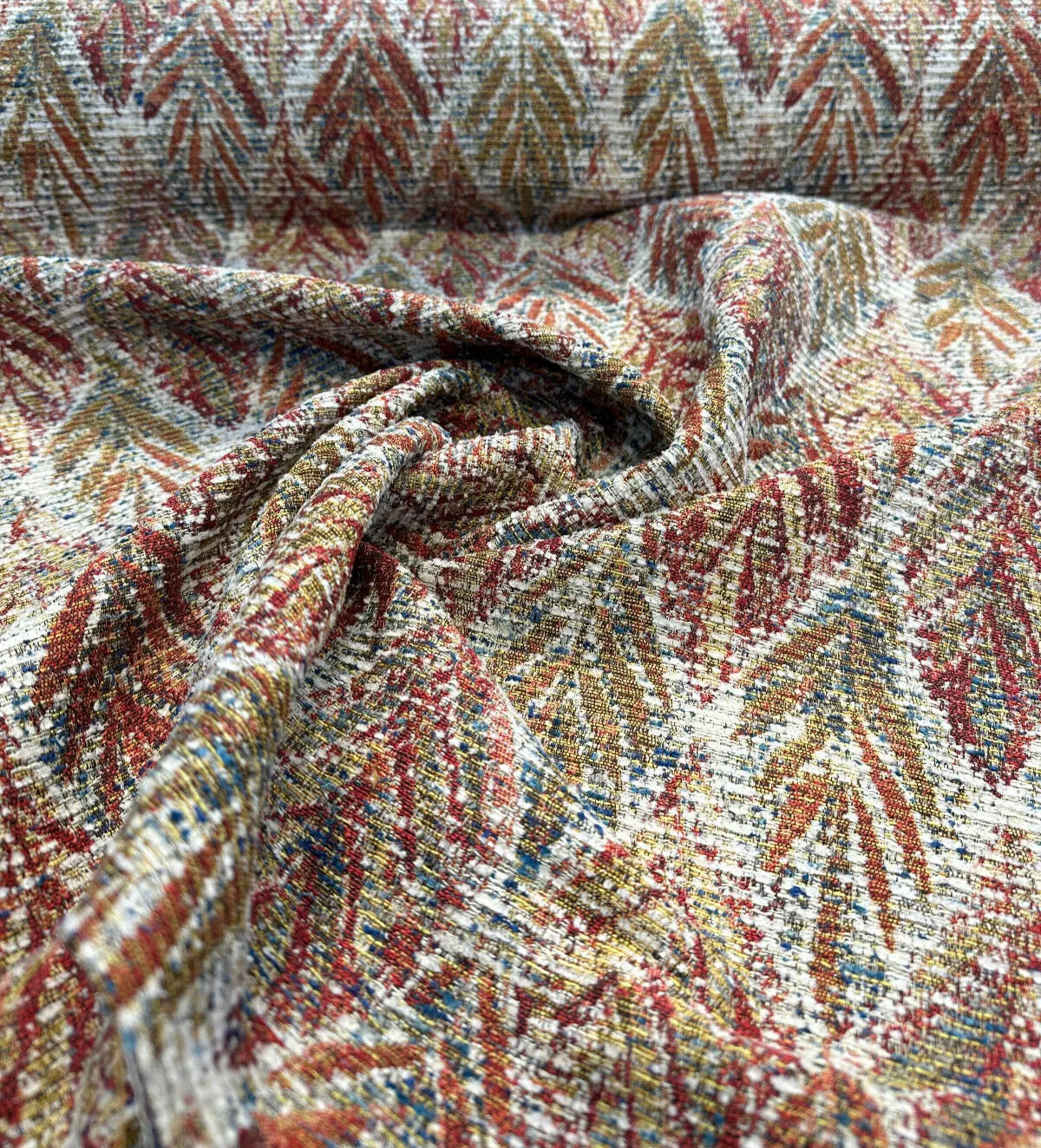 Swavelle Live It Be Americana Chenille Upholstery Fabric By The Yard