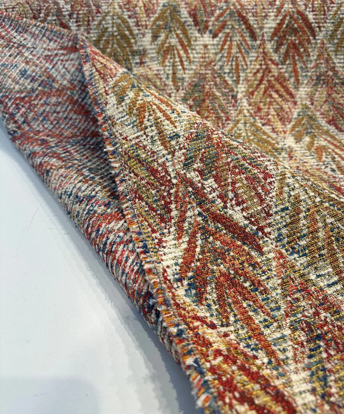 Swavelle Live It Be Americana Chenille Upholstery Fabric By The Yard